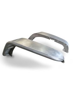 Poison Spyder 17-03-032-ALUM Extra Wide Aluminum Front Crusher Flares for 07-18 Jeep Wrangler JK