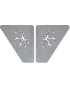 Poison Spyder 14-02-051 DeFender Side Plate Inserts for 97-06 Jeep Wrangler TJ & Unlimited