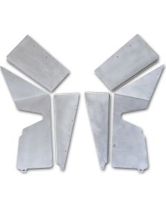 Poison Spyder 13-02-080 DeFender Inner Fender Kit for 87-95 Jeep Wrangler YJ