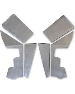 Poison Spyder 14-02-080 DeFender Inner Fender Kit for 97-06 Jeep Wrangler TJ & Unlimited