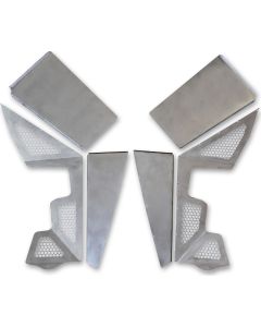 Poison Spyder 14-02-080-V DeFender Vented Inner Fender Kit for 97-06 Jeep Wrangler TJ & Unlimited