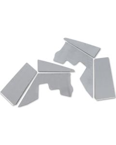 Poison Spyder 14-02-099 DeFender XC Inner Fender Kit for 97-06 Jeep Wrangler TJ & Unlimited