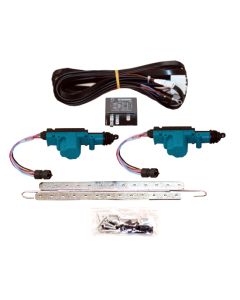 Electric-Life LK01-10-537 2 Door Power Door Lock Kit for 07-18 Jeep Wrangler JK 2 Door