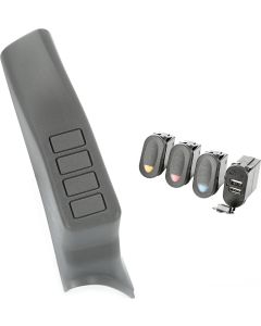A-PILLAR SWITCH POD W/USB PORTS 07-10