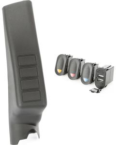 A-PILLAR SWITCH POD W/USB PORTS 11-16