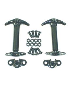 OMIX-ADA 11210.01 Hood Catch Kit for 42-95 Jeep 42-95 Jeep CJ & Wrangler YJ