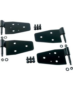 Rugged Ridge 11202.01 Door Hinge Kit in Black for 97-06 Jeep Wrangler TJ & Unlimited
