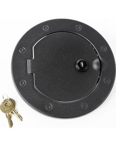 RUR LOCKING GAS CAP DOOR TEX BLK JK