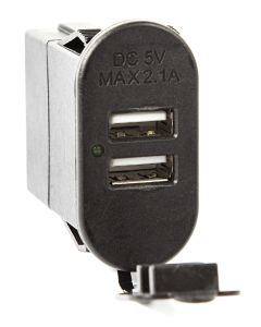 Rugged Ridge 17265.05 Dual USB Rocker Switch 