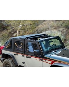 Rampage Products 139835 TrailView Soft Top for 07-18 Jeep Wrangler JKU 4 Door