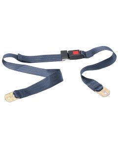 2POINT BLU LAPBELT NONRETRAC W/PUSH BTN