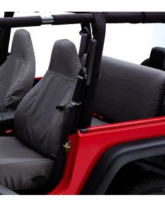 SEAT SAVERS-REAR 03+ TJ CHARCOAL