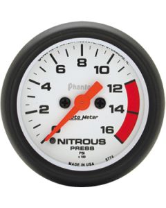 PHANTOM SERIES NITROUS PRESURE 0-1600PSI