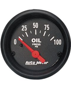 BLACK FACED 2 1/16 ELE OIL PRESURE