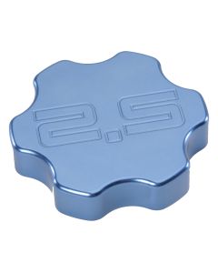 OIL FILL CAP 2.5L ALL 6 NIB CAPS-BLUE