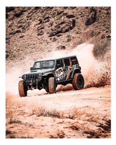 Teraflex  70" CRD60 HD Rear Full-Float Axle Assembly with 8x6.5 Bolt Pattern for 18-24 Jeep Wrangler JL w/ 0-6" LIft