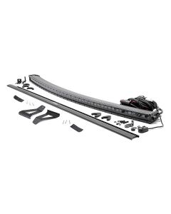 Rough Country  50" Curved LED Light Bar Upper Windshield Kit for 84-01 Jeep Cherokee XJ