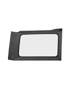 OE JL Replacement Windows - Jeep 2018-23 Wrangler JL (Quarter Right Hand; 4-Door; Black Vinyl; Clear)
