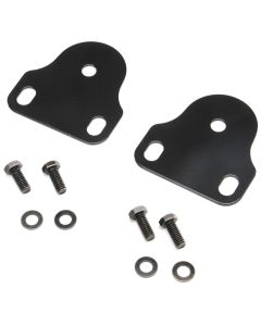 WINDSHIELD BRACKETS 76-95 CJ/YJ BLACK