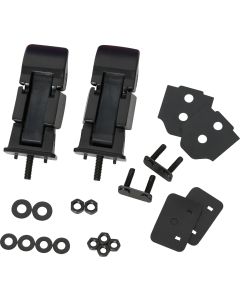 Kentrol  Stainless Steel Hood Latch Set for 97-06 Jeep Wrangler TJ & Unlimited