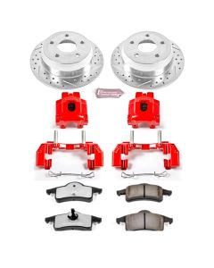Power Stop KC2151-36 Rear Z36 Extreme Performance Truck & Tow Brake Kit with Calipers for 99-04 Jeep Grand Cherokee WJ