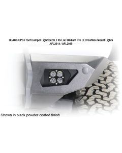 LoD Offroad  Black Ops Front Light Bezels for 21-25 Ford Bronco