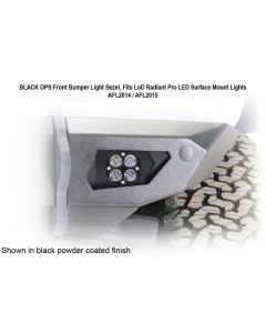 LoD Offroad  Black Ops Front Light Bezels for 21-25 Ford Bronco