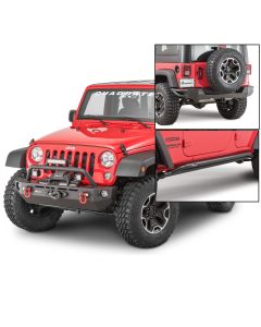 QUAD QRC COMBO BLACK STUBBY JK 4DR      12057 0125