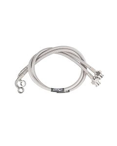 SYNERGY STAINLESS BRAKE LINES REAR JT