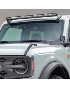 ZROADZ  Front Roof  LED Straight Single Row Light Bar Kit for 21-23 Ford Bronco