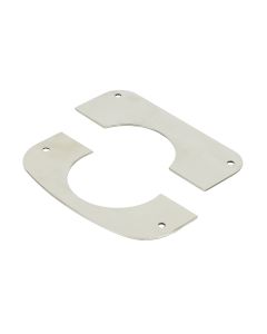 Kentrol  Stainless Steel Steering Column Covers for 76-86 Jeep CJ