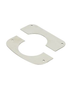 Kentrol  Stainless Steel Steering Column Covers for 76-86 Jeep CJ