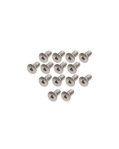 Kentrol 30733 Stainless Steel Windshield Hinge Screw Set  for 76-95 Jeep CJ and Wrangler YJ