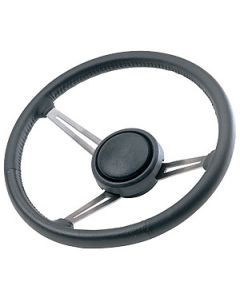 OMIX  OE Leather Grip Steering Wheel Kit for 76-95 Jeep CJ & Wrangler YJ