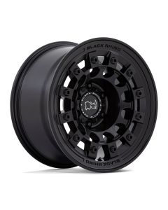 BR004 17X8 5X5.0 M-BLK 38MM