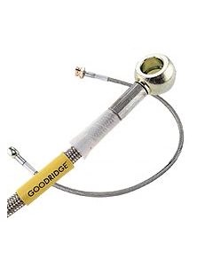 SS BRAKE HOSE RR: 76-86 CJ