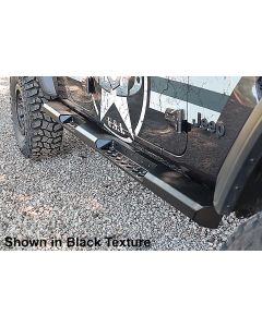 LOD JT Destroyer 4 Door Rocksliders (Bare Steel)