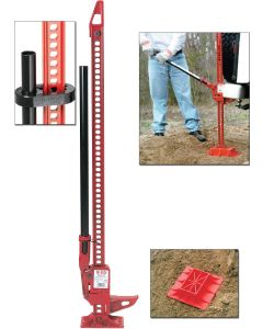 Hi-Lift Jack with Handle Keeper & Off Road Base