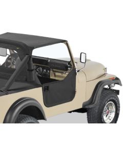 Bestop  Soft Lower Half Doors for 87-95 Jeep Wrangler YJ