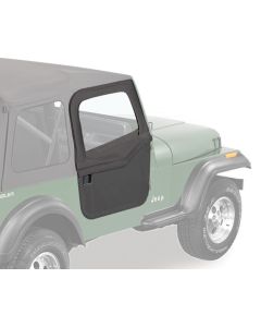 Bestop  2-Piece Doors for 87-95 Jeep Wrangler YJ & 80-86 Jeep CJ-7, CJ-8 Scrambler with Steel Latch Pins