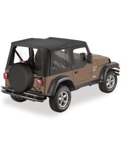 Bestop  Replace-a-top Soft Top with Upper Door Skins for 97-06 Jeep Wrangler TJ