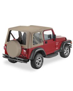 OEM 23 OZ TOP CLEAR W/O DRS TJ DARK TAN