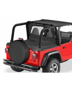 DECK COVER 97-02TJ W/SUPERTOP BLK DEN