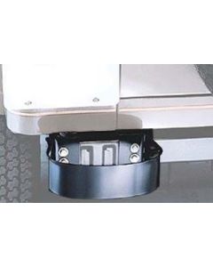 Crown Automotive  Rear Bumperette Set for 76-95 Jeep CJ-5, CJ-7, CJ-8 & Wrangler YJ