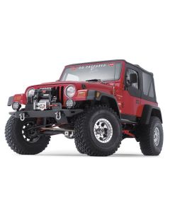 WARN FRONT ROCK BUMPER-BLACK 1997-06 TJ