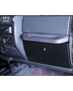 Smittybilt 812201 Vaulted Glove Box in Black for 97-06 Jeep Wrangler TJ & Unlimited