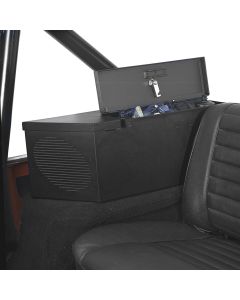 Tuffy  Security Speaker Safe in Black  for 80-91 Jeep CJ & Wrangler YJ