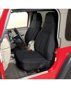 NEO SEAT COVERS-FRONT 03-UP TJ-BLACK