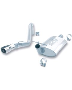 Borla 14364 T-304 Stainless Steel Cat-Back System for 91-95 Jeep Wrangler YJ with 4.0L I-6 Engine