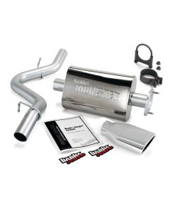 BANKS SS CATBACK 00-03 TJ BLK TIP